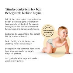 WellPad Tekrar Kullanılabilir Bebek Bezi