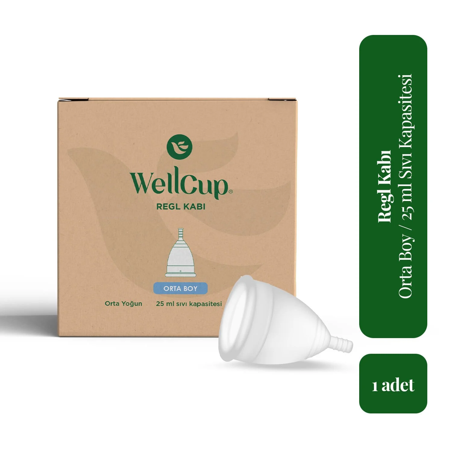 WellCup Regl Kabı Orta Boy