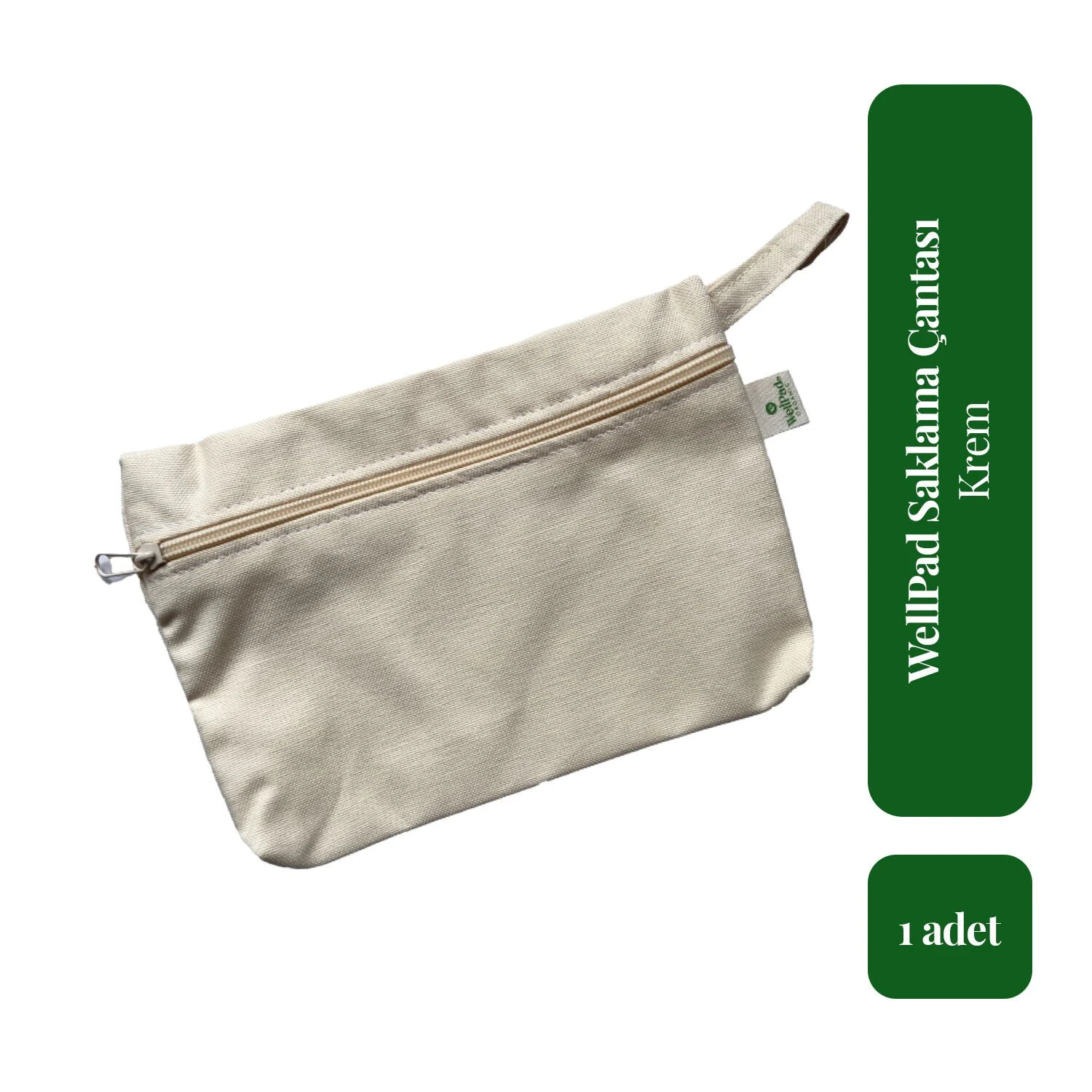 WellPad Krem Çanta